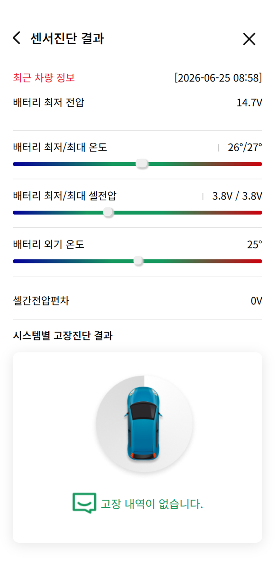 품질 알림 화면 스크린샷